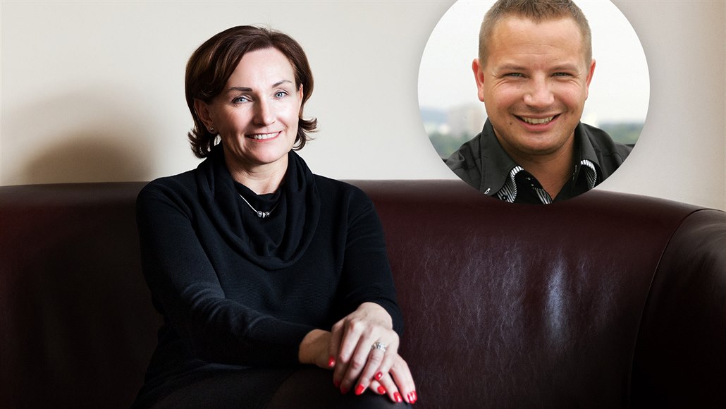 Dana Jurásková a n�kdej�í náborá� �erných du�í do �SSD a nyn�j�í lobbista Tomá�...