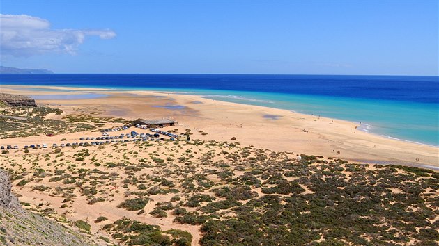 Skoro do nekonena se thne pl Sotavento na kanrskm ostrov Fuerteventura.