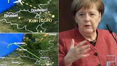 Angela Merkelová se kvli technické závad na vládním speciálu musela vrátit z...