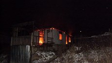 Na východním Slovensku shoel dm, v plamenech zstalo pt lidí (30.11.2018)