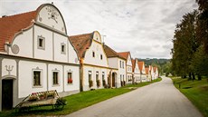 Turisté v eském Krumlov.