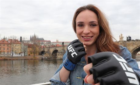 Lucie Pudilov se chyst na zpas MMA v organizaci UFC v Praze