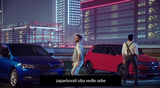 Bizarní reklama Škoda