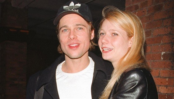 Bývalí partneři Brad Pitt a Gwyneth Paltrowová (1996)