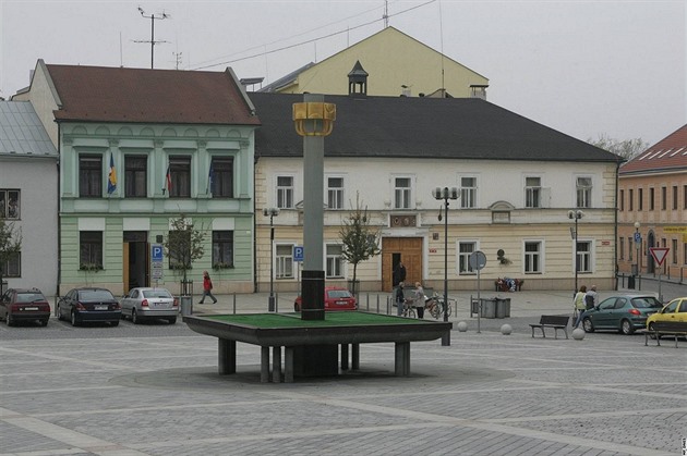 Přerovská radnice na náměstí T. G. Masaryka.