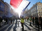 Ve Francii vypukly v sobotu dalí násilné protesty, které jsou dalím...