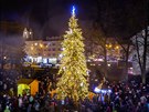 Vánoní strom ve Zlín (advent 2018)