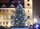 Vánoní strom v Mladé Boleslavi (advent 2018)