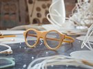 Brýle, které jsou vyrobeny z kukuiného materiálu Nuatan.
