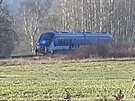 Smrtelná sráka auta s vlakem na pejezdu u eské Lípy (5. prosince 2018)