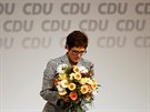 Nov zvolená pedsedkyn nmecké vládní CDU Annegret Krampová-Karrenbauerová na...