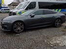 Slovenskmu dovozci kokainu policist zabavili i luxusn automobil.