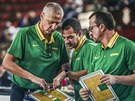 Brazilský trenérský triumvirát Aco Petrovi, Cesar Guidetti a Bruno Savignani