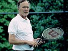 George Bush s tenisovou raketou