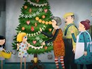 Zábr z animovaného filmu Mimi & Líza: Záhada vánoního svtla