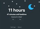 Aplikace Go to Sleep vás upozorní, e je as jít spát.
