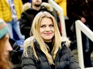 Na utkání se Spartou nechyběla ani tenistka Lucie Šafářová, fanynka Komety Brno...