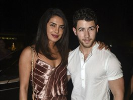Priyanka Chopra a Nick Jonas (Bombaj, 26. listopadu, 2018)
