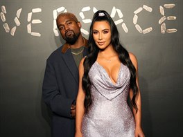 Kanye West a Kim Kardashianová (New York, 2. prosince 2018)