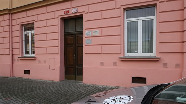 Dm v Harantov ulici v Plzni, ve kterm po non potyce zemel mlad mu (9. prosince 2018).