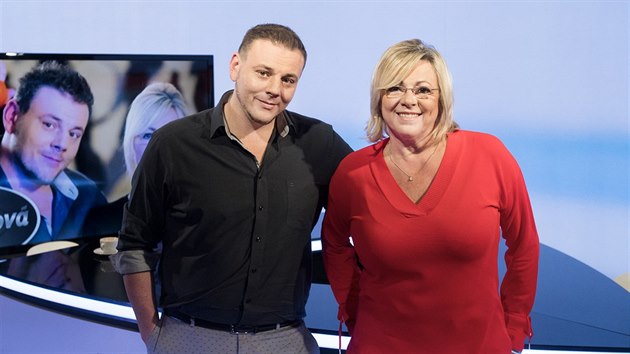 Jitka a Santo Pagana v diskusnm poadu Rozstel. (3. prosince 2018)