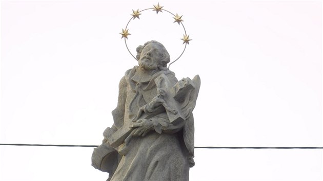 Socha sv. Jana Nepomuckho.