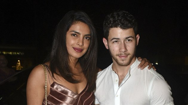 Priyanka Chopra a Nick Jonas (Bombaj, 26. listopadu, 2018)