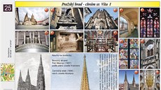 Praský hrad - chrám sv. Víta. Ukázka z encyklopedie eský atlas