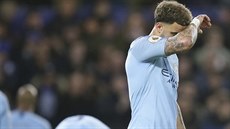 Zklamání fotbalist Manchesteru City