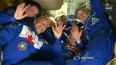 Posádka rakety Sojuz úspěšně dorazila na vesmírnou stanici ISS.