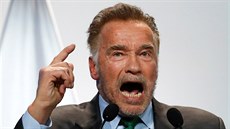 Arnold Schwarzenegger na konferenci COP24 (Katowice, 3. prosince 2018)