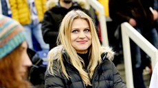 Na utkání se Spartou nechybla ani tenistka Lucie afáová, fanynka Komety Brno...