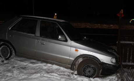 Snímek z dopravní nehody v Brodku u Konice na Prostjovsku, kdy idi vyjel ze...