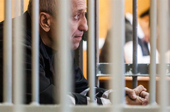 Michail Popkov bhem soudního líení v Irkutsku 10. prosince 2018.