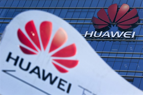 Sídlo společnosti Huawei (18. prosince 2018).