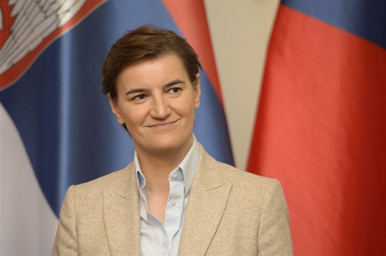 Srbská premiérka Ana Brnabičová