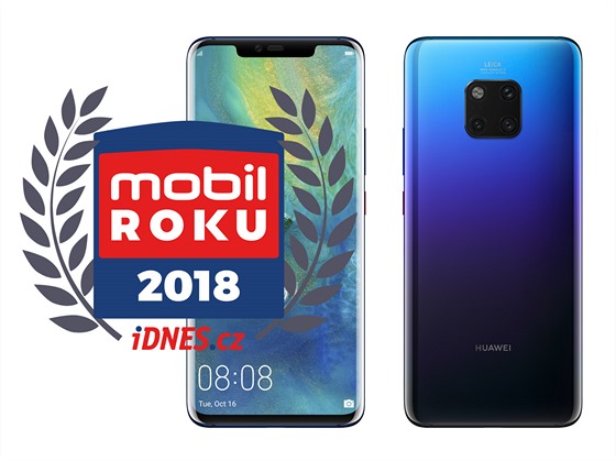 Mobil roku 2018 - 1. místo: Huawei Mate 20 Pro