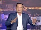 Jaromír Soukup ve svém poadu na TV Barrandov