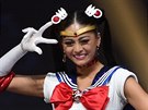 Yuumi Kato, Miss Japan 2018 walks on stage during the 2018 Miss Universe...
