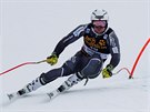 Norský lya Aleksander Aamodt Kilde v superobím slalomu ve Val Garden.