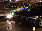 Opilá ena ve Vysoanech nabourala policejní hlídku (18. 12. 2018))