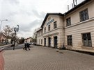 Budova prostějovského místního nádraží postavená v roce 1889 je dominantou...
