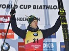 POTETÍ ZA SEBOU. Norský biatlonista Johannes Thingnes Bö ovládl sprint v...