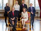 Norská princezna Ingrid Alexandra, král Harald V., korunní princezna...