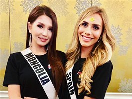 Miss Mongolska a panlska na Miss Universe 2018