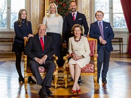 Norská princezna Ingrid Alexandra, král Harald V., korunní princezna...