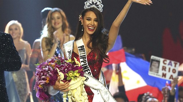 Miss Universe 2019 se stala Catriona Gray. Pochází z Filipín.