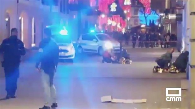 V centru francouzského Štrasburku se střílelo. (11. prosince 2018)