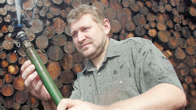 Milo Balk v roce 2008, kdy byl editelem akciov spolenosti Lesy Hlubok nad Vltavou