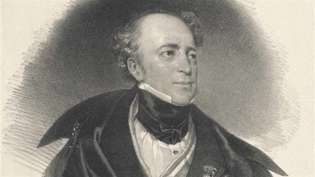 Pro Metternichovu konzervativn vldu byl hrab Karel Chotek (na snmku) pli velk novot.